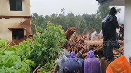 At least 43 killed in massive landslide in India's Kerala