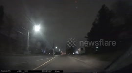 Student gets a ride home on cold December night