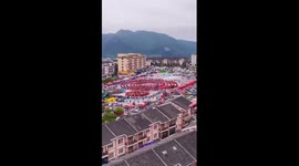 People celebrate torch festival in southwest China