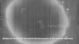 Lebanon: The IDF struck approximately 10 Hezbollah terror targets in seven different areas in southern Lebanon