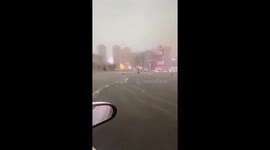 Strong winds and heavy rainfalls batter China as Typhoon Gaemi approaches
