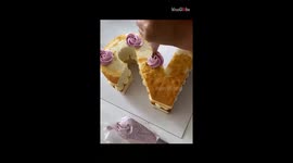 Baking enthusiast shows off her scrumptious 'Number Cake'