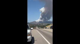 Alexander mountain fire breaks out near Loveland, Colorado
