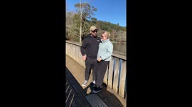 Boy makes his move with a sneaky proposal during a fun photo session