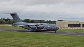 Royal International Air Tattoo Departures on Mondayafter the show completion