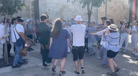 Israel: Taglit - Birthright Israel Students in Jerusalem, Israel