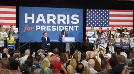 Governors Shapiro and Whitmer rally in support of Harris for President