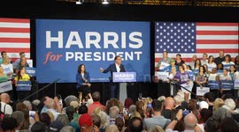 Governors Shapiro and Whitmer rally in support of Harris for President