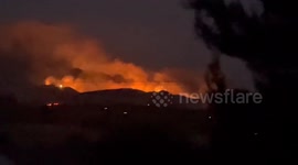 US: Nixon Fire Grows Rapidly, Prompting Evacuation Orders In Riverside County, CA 4
