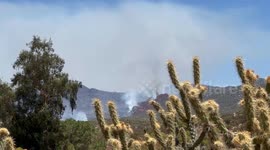 Nixon Fire Continues to Burn