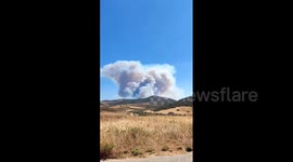 Greece: Wildfire Erupts In Central Eastern Evia, Villages Evacuated 2
