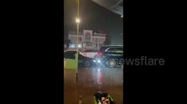 Citizens shocked as driverless McLaren repeatedly collides with Maybach in China