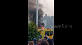UK: Violent Clashes Erupt Outside Southport Mosque After Children Killed In Knife Attack 3