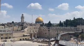 Israel: Western Wall-Women Side in Jerusalem, Israel