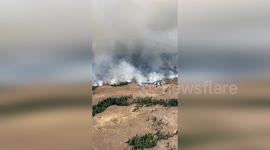 United States: Firefighters Battle On Multiple Fronts to Contain Retreat Fire Threatening Washington Communities