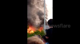 Violent clashes erupt outside mosque after 3 young girls killed in Southport knife attack