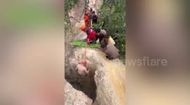 British tourist, 25, rescued from canyon in northern Thailand