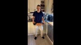Pizza mishap in Norway: toppings fall through grill in hilarious cooking fail