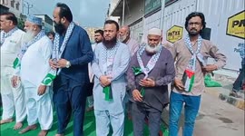 Pakistan: All Karachi trade unions protest on assassination of hamas leader Ismail Hamiyeh