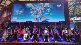 China: Qualcomm Snapdragon theme Hall at ChinaJoy 2024 in Shanghai