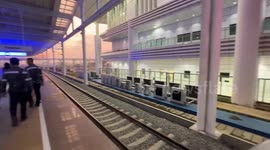 Indonesian drivers successfully operate high-speed train at 350 km/h