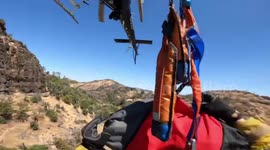 United States: Hiker Rescued from Table Rock Trail in Dramatic Hoist Operation