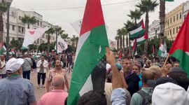 Thousands in Morocco denounce assassination of Hamas leader Ismail Haniyeh