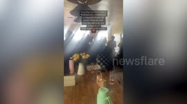 Husband-to-be surprises bride with 30-man Welsh choir ahead of ceremony