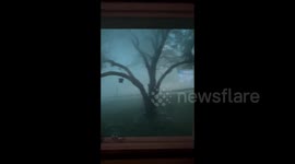Severe storm hits Omaha, Nebraska