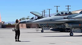 USA: Red Flag 24-3 Aggressor Preflight Ops