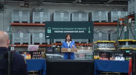 USA: Governor Kathy Hochul speaks during a press briefing by mayor Eric Adams on cannabis and public safety announcement