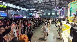 China: Giant Network Booth at ChinaJoy 2024 in Shanghai