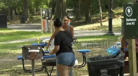NYC Severe Heat Broll & Interviews