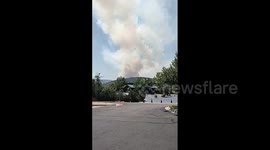 US: Quarry Fire Rages Near Denver, Prompting Hundreds To Evacuate