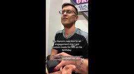 Fiancé's amazing reaction to custom engagement ring surprise at Disney World goes viral