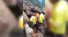 Heroic 9-hour rescue operation by SDRF saves life amidst landslide in northern India