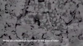 Lebanon: the IAF struck the Hezbollah launcher from which the projectiles were launched in the area of Yater