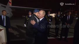 Russia: Vladimir Putin greet the Russian freed prisoners at Moscow's Vnukovo airport