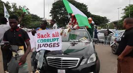 Police disperse protesters with teargas in Abuja, Nigeria's capital on day 2 of #End bad governance protest in Nigeria 02 August, 2024