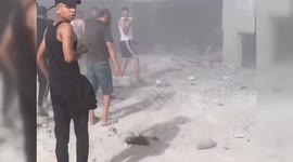 Palestine: The Israeli War Planes targeted a School in Gaza hosting displaced people