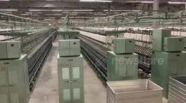 Textile factory resumes operation in S. Afghanistan