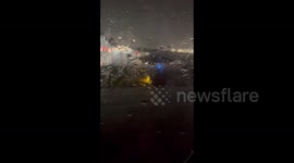 Chile: Storm Batters Airport In Santiago