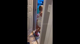 Twins cry over raccoons while five skunks head for the door