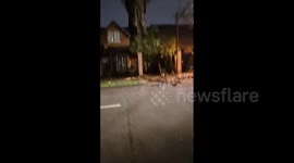 Chile: Gusty Winds Cause Widespread Damage And Power Outage In Santiago