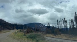 Canada: Raging wildfires put historic Canadian town at risk