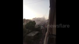 Lebanon: Moments after attack that killed Hezbollah commander in Beirut