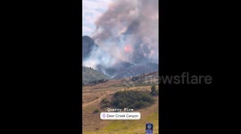 US: Quarry Fire Rages Near Denver, Prompting Hundreds To Evacuate 3