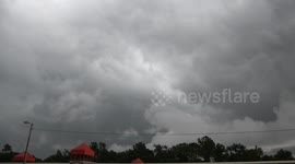 USA: Heavy clouds seen in Celebration Florida