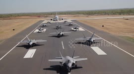 Australia: USAF and RAAF Conduct Massive Show of Force at RAAF Base Tindal