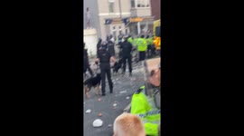 Riots erupt in Southport, UK following vigil for murdered children